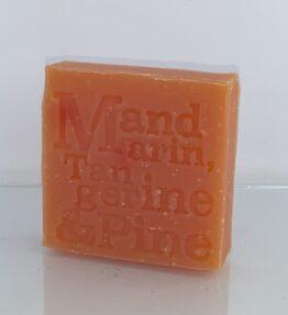 Mandarin Tangerine and Pine Natural Soap