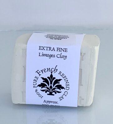 Extra Fine French White Clay Skin Bar