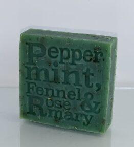 Peppermint Fennel and Rosemary Natural Soap