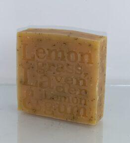 Lemongrass Lavender and Lemongum Natural Soap