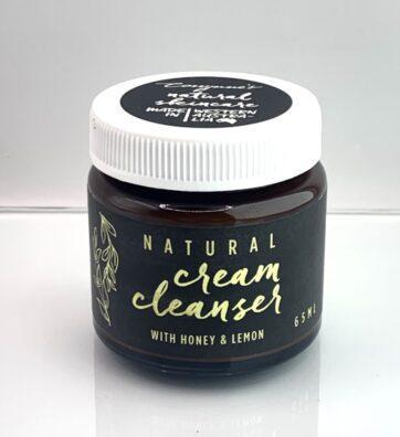 Natural Cream Cleanser With Honey and Lemon